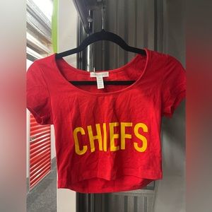 Chiefs crop top